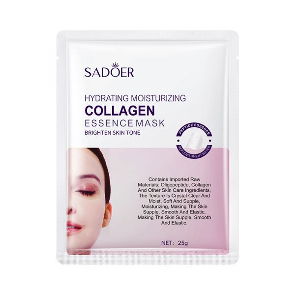 Hydrogel mask with peptide essence and collagen SADOER (990986)